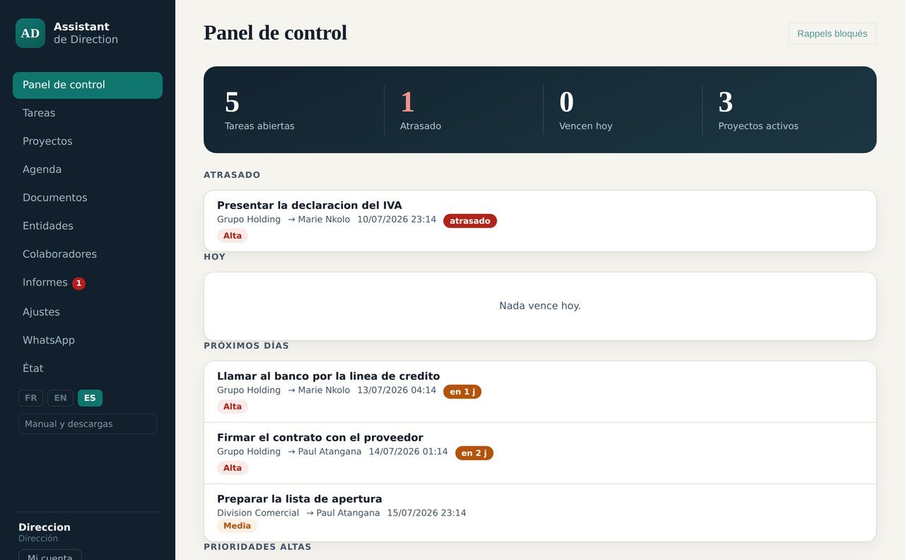 Assistant de Direction