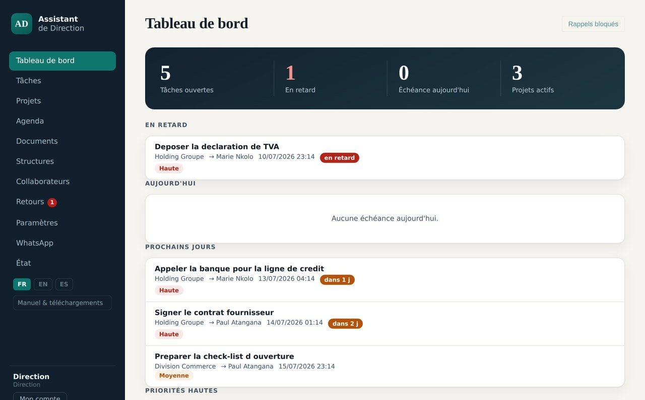 Assistant de Direction
